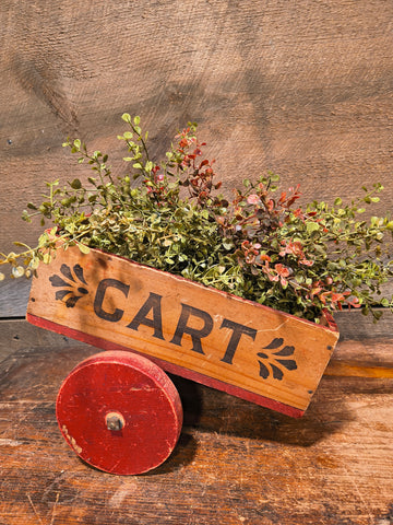 Vintage Wooden Cart