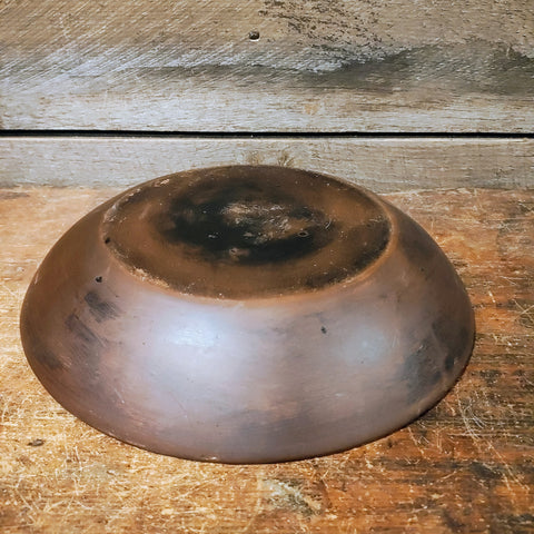 Antique Redware Plate 11"
