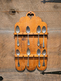 Antique Wooden Spoon Holder