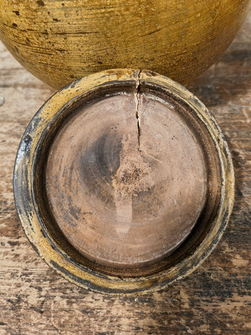 Antique Wooden Vessel