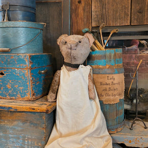 Antique Straw Filled Teddy Bear