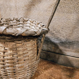 Vintage Wooden Basket