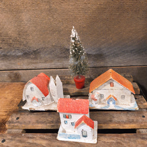 Vintage Putz Christmas Set, Japan