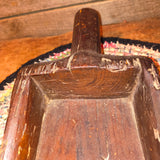 Antique Primitive Wooden Gran Scoop 11"