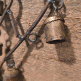 Vintage Metal Heart-Shaped Wind Chime