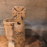 Primitive Wooden Mortar & Pestle