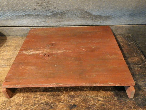 Primitive Make-Do Wooden Riser