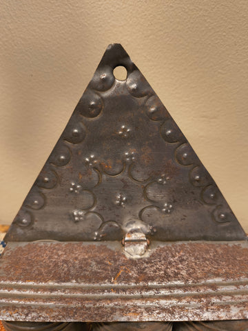 Antique Early Tin Spice Holder