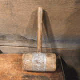 Antique Primitive Wooden Mallet
