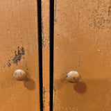 Antique Primitive Wooden Salesman  Step back Cupboard