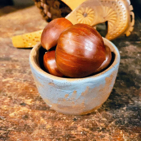 Antique Papago Native American Indian Coiled Pine Needle Basket