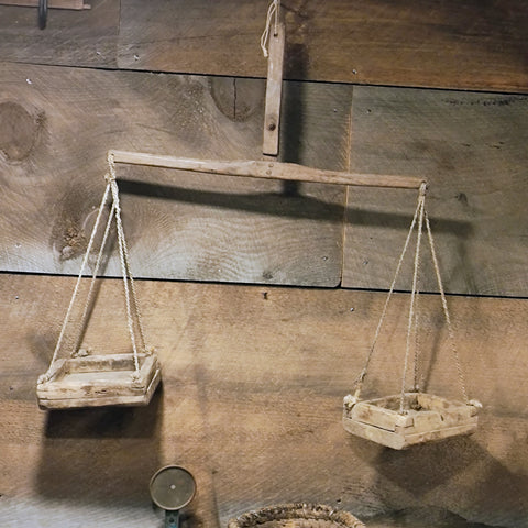 Early wooden scale