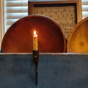 Antique Wrought Iron Candle Holder