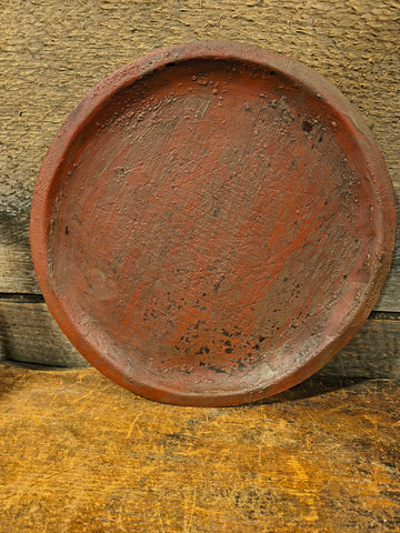 Primitive Wooden Plate 8"