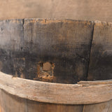 Antique Primitive Wooden Sap Bucket 11"