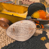 Vintage Stool With a Metal Rooster Pull Toy,  Bruce Alsass
