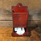 Antique/ Vintage Tin Match Holder