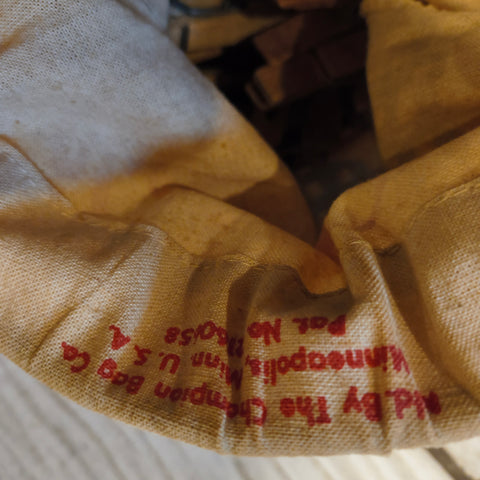 Vintage Champion Stay open cloth pin bag