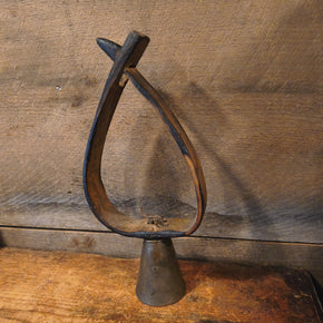 Antique Primitive Wooden Goat Bell