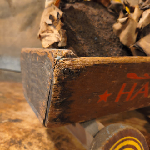 Primitive Vintage Wooden Wagon