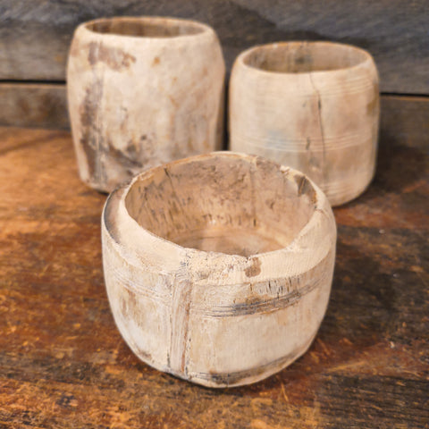 Primitive Wooden Vessels