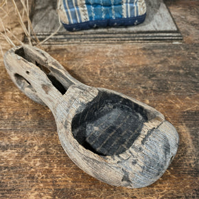 Early Wooden Ink Well