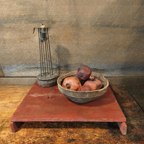 Primitive Make-Do Wooden Riser
