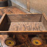 Primitive Vintage Wooden Wagon