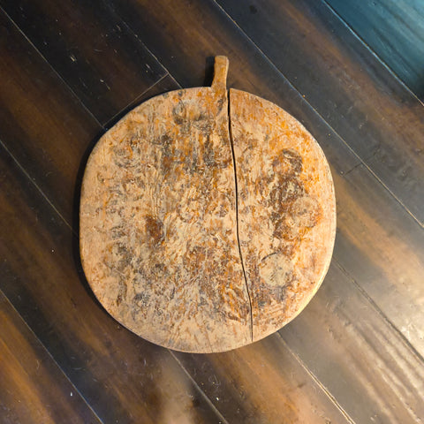 Antique Primitive Wooden Bread Board