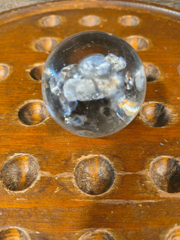 Antique  Sulfide German Sheep Marble