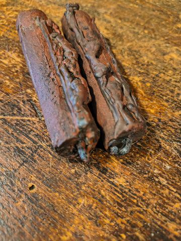 Primitive faux Tallow Candles 4"