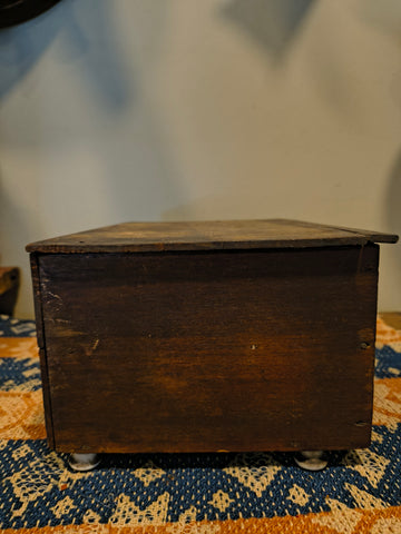 Antique 3 Drawer Wooden Chest