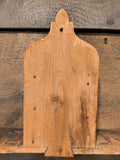 Antique Primitive Wooden Spoon & Mortar Holder