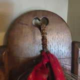 Antique Primitive Wooden Holiday Decoration 18"