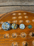Antique Green Bennington Marbles (4)