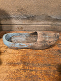 Antique Wooden Lost Sole with Original Blue Paint