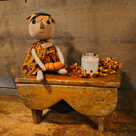 Primitive Bittersweet Candle Rings, 4 in