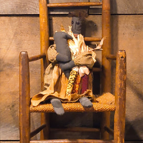 Primitive Folk Art Fall Doll