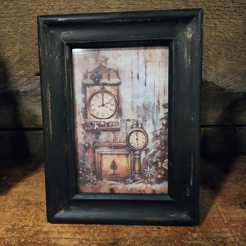 Primitive picture and picture frame
