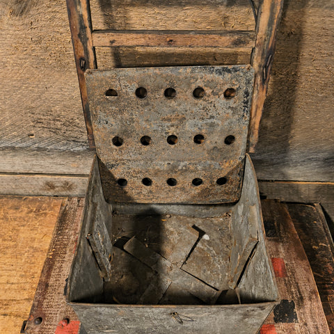 Antique foot warmer
