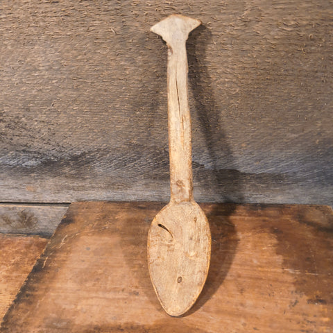 Antique Primitive Wooden Spoons