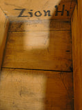 Primitive Folk Art Wooden Box