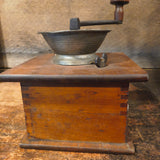 Antique Fooden Counter Top Coffee Grinder