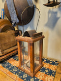 Primitive Wooden Lantern