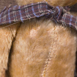Antique Primitives Straw-Stuffed Mohair Teddy Bear