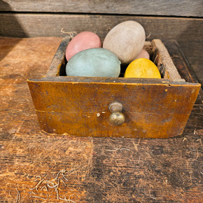 Antique Drawer w/ eggs
