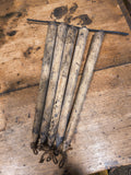 Primitive Faux Tallow Candles 12"