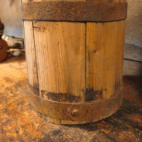 Antique Primitive Wooden Butter Churn