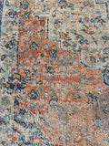 PEIMITIVE TURKISH OUSHAK  AREA RUG 2.5x6 Ft BOHEMIAN RUG