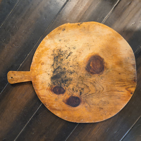 Antique Primitive Wooden Breadboard